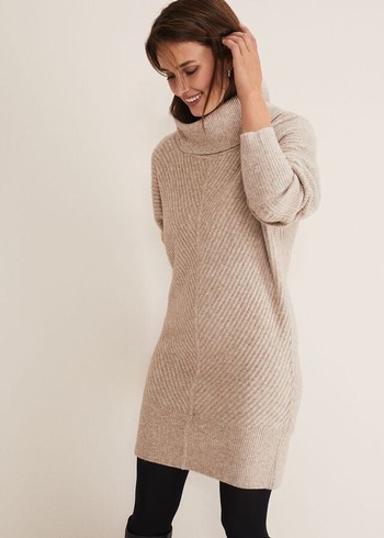 Phase Eight Fillipa Tunic Knitwear Beige Australia | LH7316258